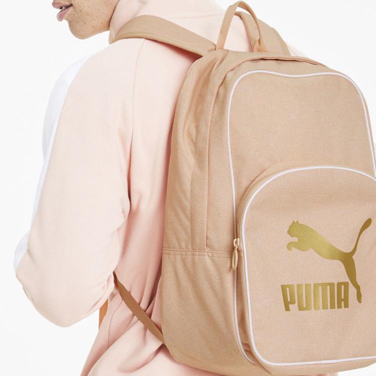 Puma Originals Fabric Sports Backpack Unisex Backpacks Pink 076652-06