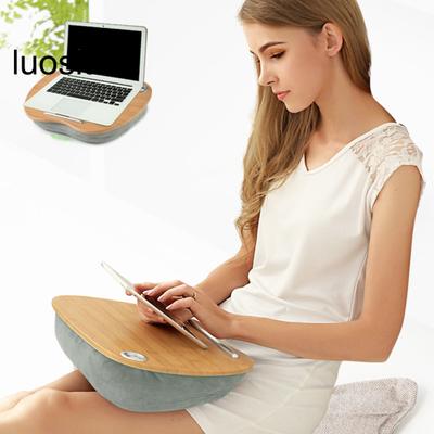 Bureau portable, support de dispositif de coussin robuste, indéformable, résistant à l'usure, bureau polyvalent réglable