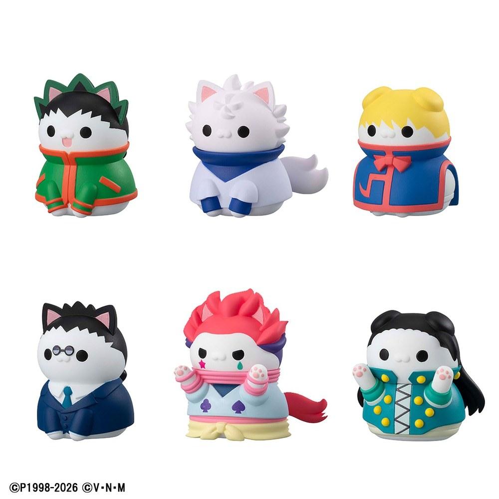 MegaHouse Hunter×Hunter Nyanter×Nyanter Hunter Cat 8-piece Box