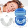 Anti-snoring Mouthpiece, Sleep Aid, Night Guard Protects Both Upper and Lower Teeth. Mouthpiece, Adjustable Size, Moldable, Prevents Noise During Slee