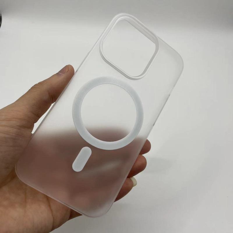 

Ультратонкий матовий магнітний чохол для iPhone 15 Pro Max, захисна кришка 14 Pro Apple-14ProMax