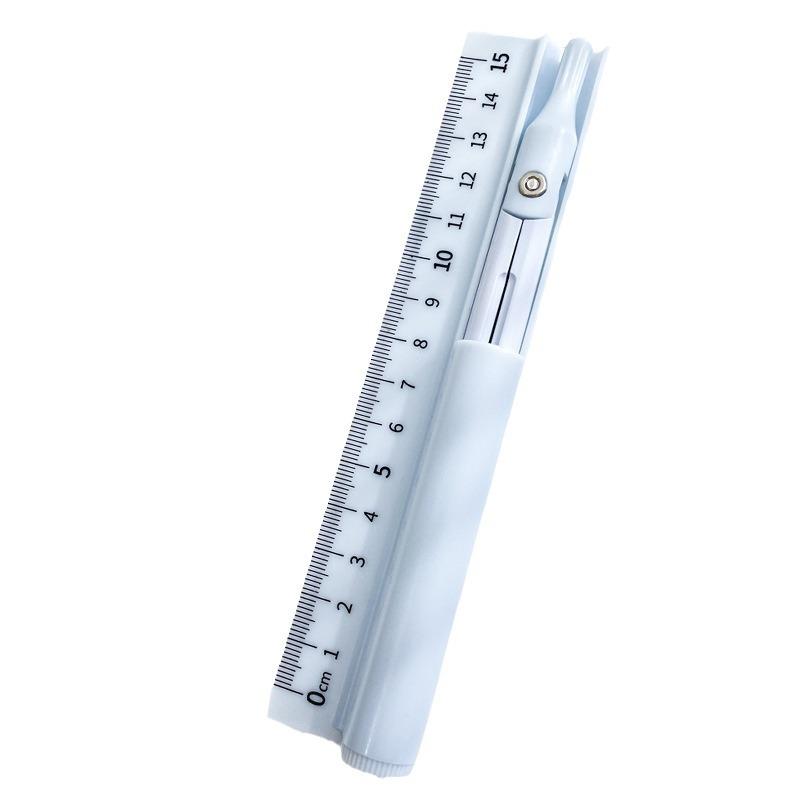 3 IN 1 Multifunctional Compass Ruler Integrated High Aesthetic Drawing Tools For Primary And Secondary School Supplies
