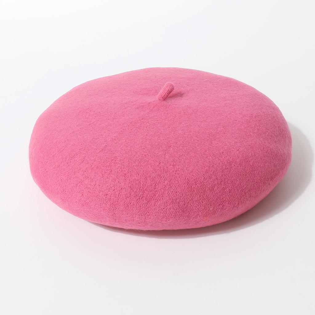 Elegant Warm Sweet Beautiful Woman Painter Art Hat Simple Versatile Beret