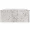 Vidaxl Półki Ścienne Z Szufladą, 2 Szt., Szare, 40X23,5X10 Cm, Mdf
