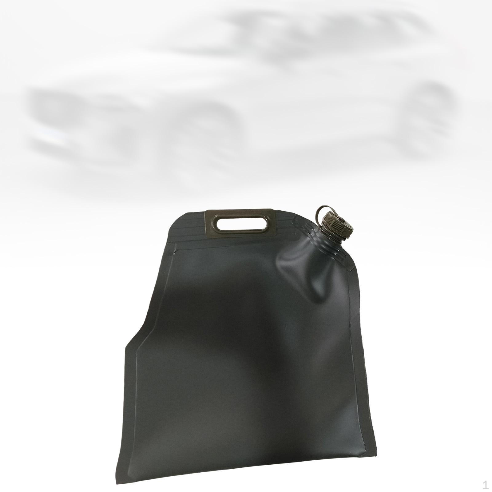

Liquid Storage Bag for Motorcycle And Car, Foldable Fuel Can Outdoor Use 5L