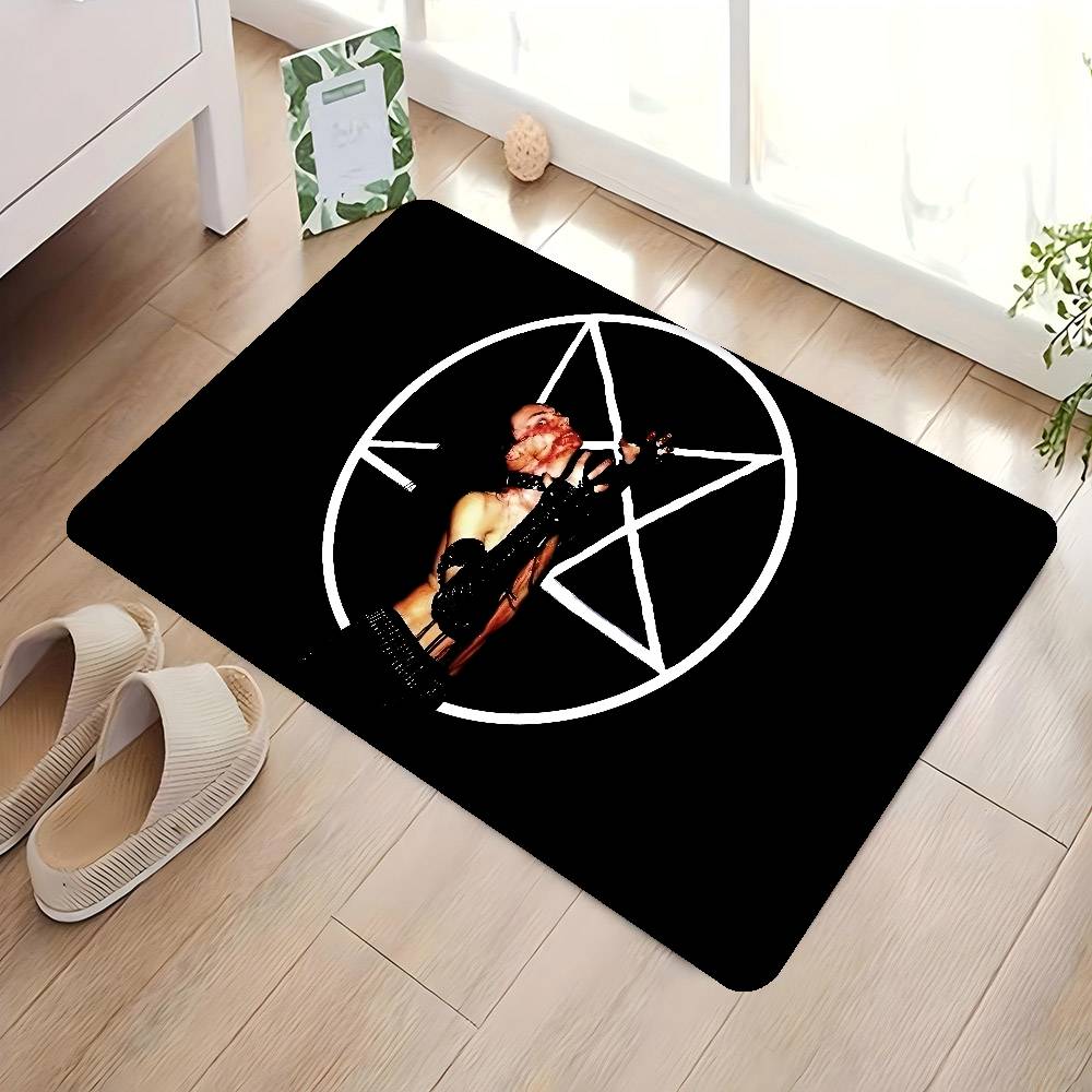 

Bathory Quorthon Retro Heavy Floor Mat Rectangle Anti-slip Home Soft Badmat Front Door Indoor Outdoor Mat Welcome Doormat 40x60 cm