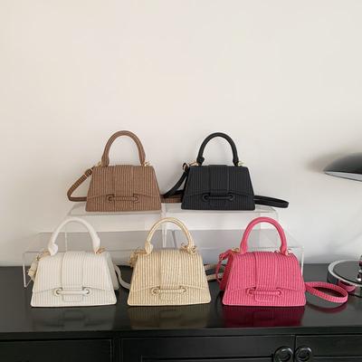 French Trendy Casual Simple Foreign Style Handbag 2025 New Simple Fashion Shoulder Messenger Bag Casual Small Square Bag