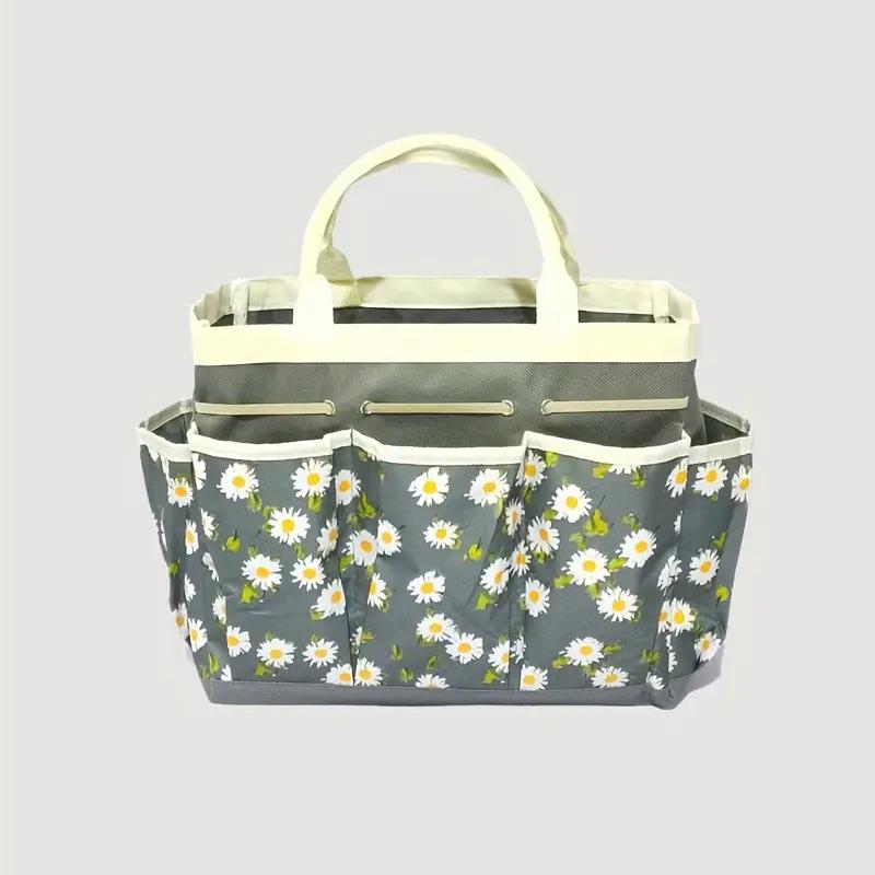 

Сумка для зберігання садового інструменту 600D тканина Оксфорд великої місткості сумка-органайзер для інструменту з численними кишенями для роботи в саду, на подвір ї, на газоні A