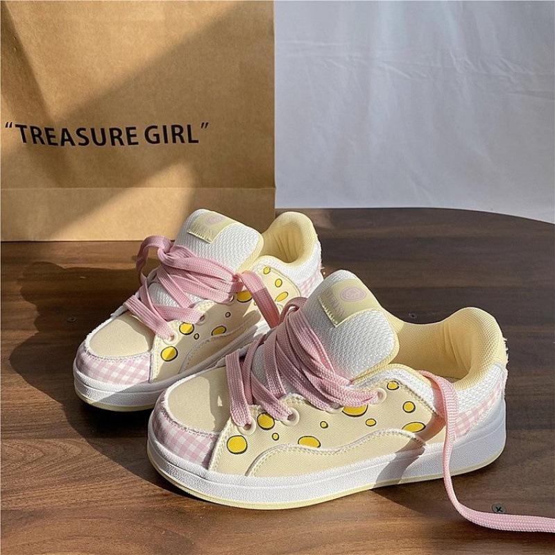 

Women s 2025 New Whimsical White Platform Sneakers Minimalist Design Heightening Lightweight Athletic Shoes 38 синій