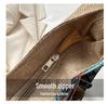 2024 Spring Women's Retro Ethnic Style Shoulder Crossbody Tote: Fashionable, Large Capacity