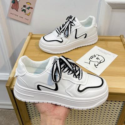 Scarpe Maihui Xiaobai Donna Nuove Scarpe da Donna Scarpe Casual Piattaforma di Nicchia Scarpe Sportive Versatili Scarpe da Tavola di Tendenza