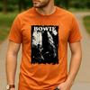 Regalo para Fan de David Bowie Camiseta de Algodón Vintage Retro Gráfico de Rock Unisex Unisex Unisex Estética Harajuku Casual Streetwear Tops Diarios