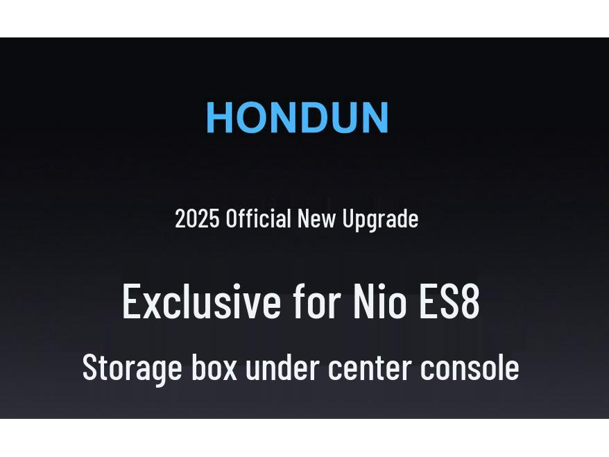 Complete Set of NIO ES8 3rd Gen Center Console and Armrest Box Modification Accessories (26 Models)