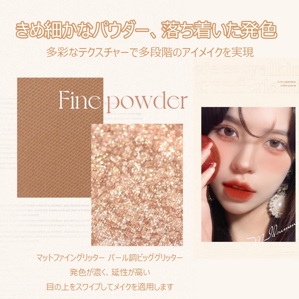 HOLD LIVE Midsummer Garden Eyeshadow Palette Wonderland Eyeshadow 12.9g - #403 Knight Meow