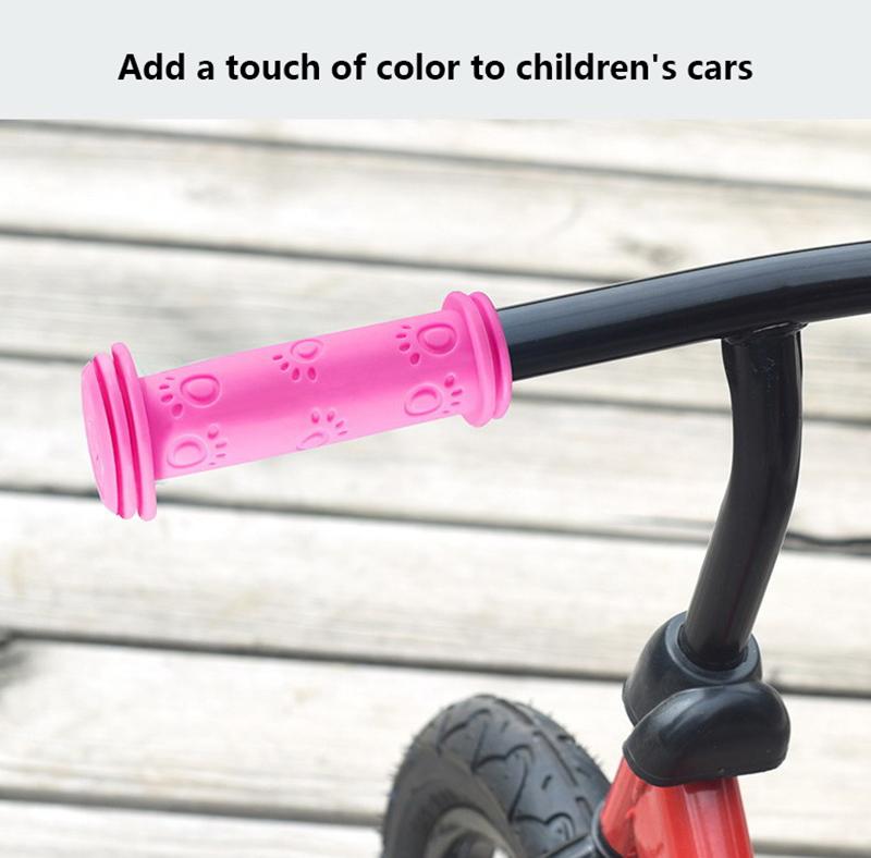 1 Paar Gummi-Fahrradbremsgriffabdeckung für Kinderfahrradlenker-Schutzabdeckung Anti-Rutsch-Fahrradschutzausrüstungsteile