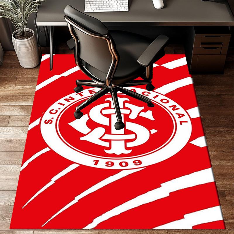 Inter Club Emblem Printed Office Carpet Chair Cushion Entryway Rug, Rugs for Living Room, Bedroom Christmas gifts