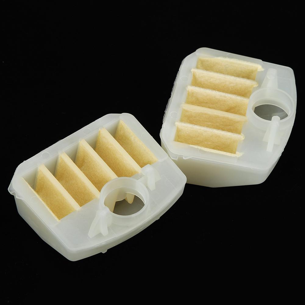 2Pcs   Filter  Lacement   Ing Part, Fit for   340 345E 346  350 351 353 Chainsaw, Plastic   Filter 537024002