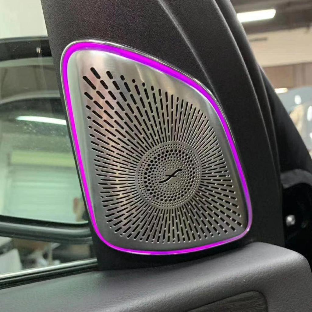 Enhanced LED A-Pillar Tweeter Cover for 2020-2025 Mercedes-Benz GLE/GLS Class
