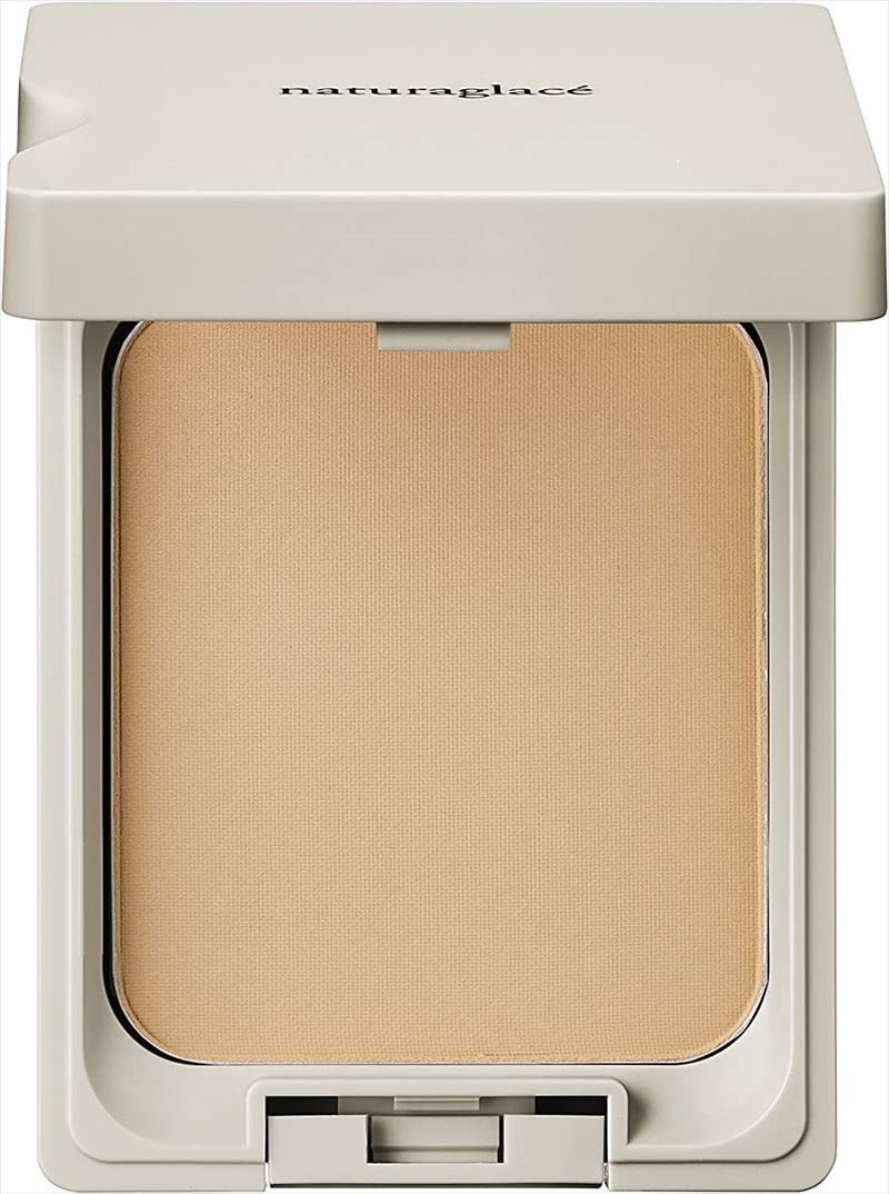 Naturaglace Clear Powder Foundation No. 2 (Natural Skin Tone) 11g SPF40 PA++++ with Puff