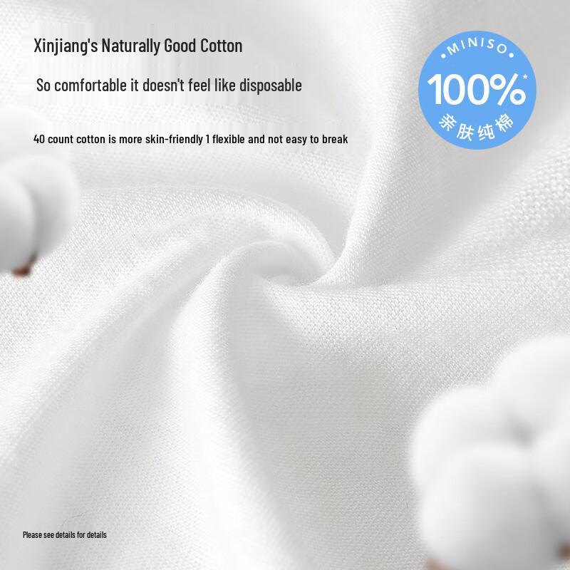 MINISO Women's Disposable Cotton Underwear