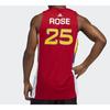 adidas Basketball Jerseys Men's Red Moderate Straight Fit GI9422