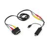 USB 2.0 Video Audio VHS to DVD HDD Converter Capture Card Scart RCA Adapter