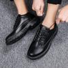Fashion Genuine Leather Shoes Men Footwear Soft Cowhide Casual Flat Brand Pure Black Casual Shoes Mens Oxford Shoes for Men Mocassin