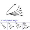 10/5/3/1M EL Wire Light Strip Battery USB Switch Neon Glowing String Lights DIY Rope Tube Halloween Blacklight Multicolor Decor