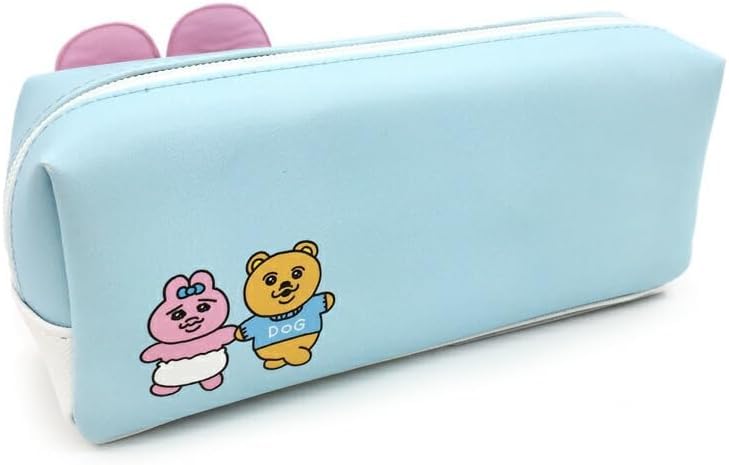 Stationery set for pencil pen 2 pencils with eraser birthday elementary school pencil rabbit girls, case, panties, rabbit, pouch, charms, set,