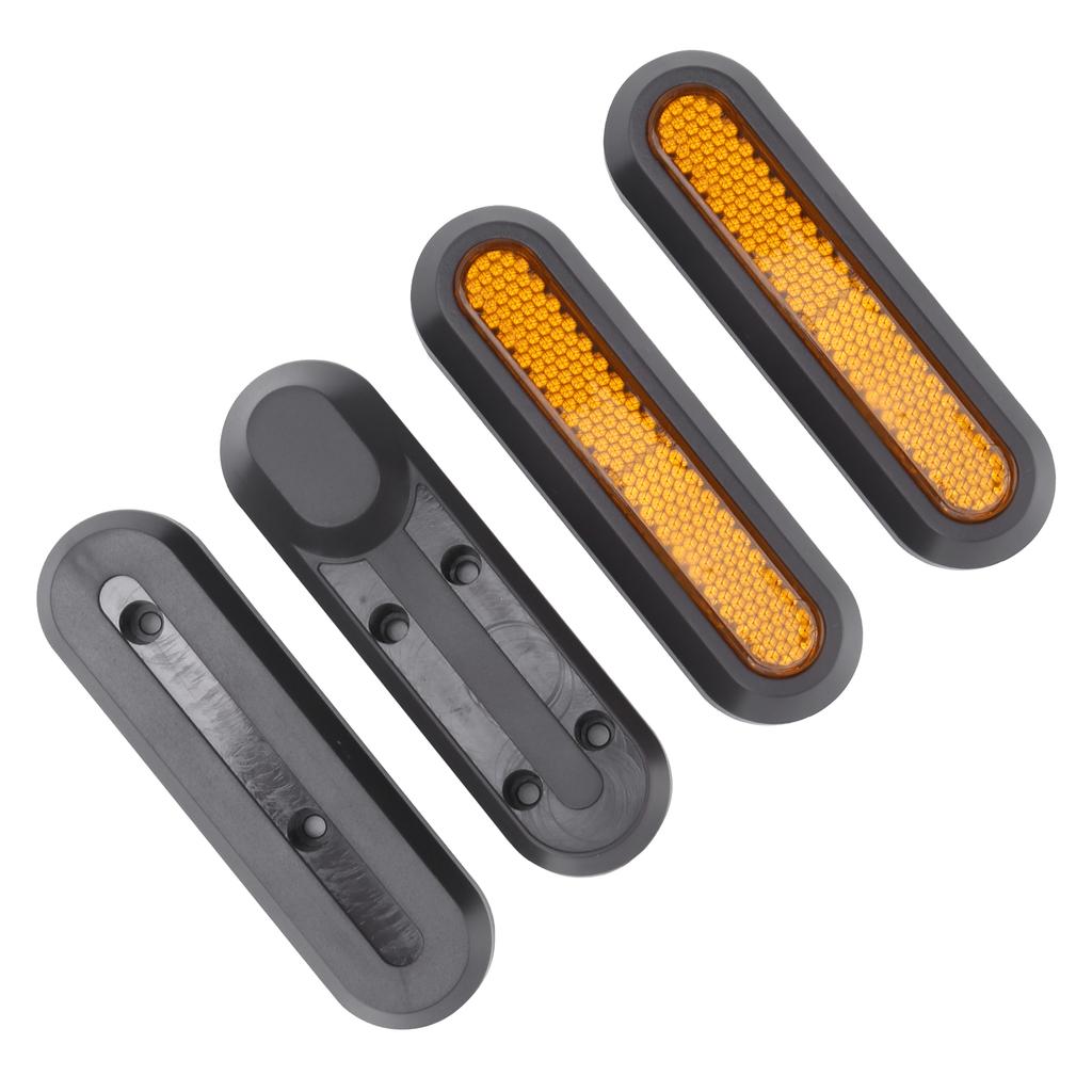 Front Wheel Protective Cover Rear Wheel Decorative Cover Kit for Xiaomi M365 PRO PRO2