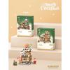 Panda Building Blocks  Toys  Ice Cream Shop Retail Store Architectures Model Assembly Toy Christmas Gifts for Adult