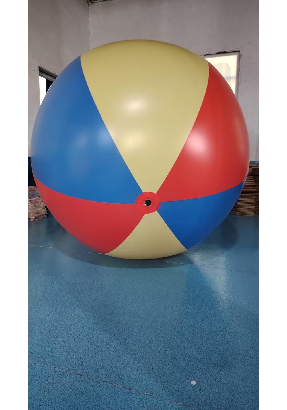 Colorful PVC Inflatable Beach Ball - Interactive Toy for Kindergarten