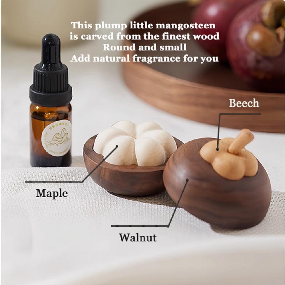 Portable Essential Oil Diffuser Wooden Aromatherapy Inhaler New Expanded Fragrant Wood