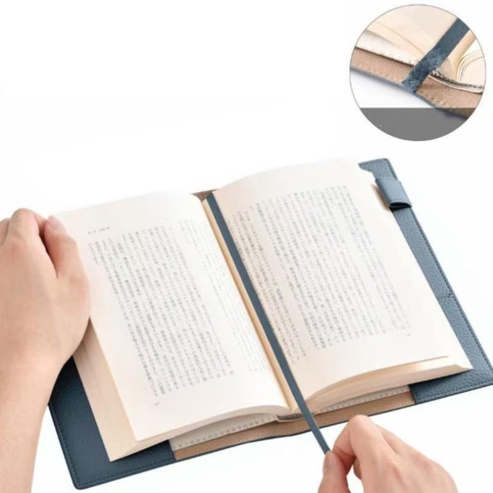 PU Leather Notebook Cover Replaceable Notebook Leather Cover Book Protective Cover Home Office Use