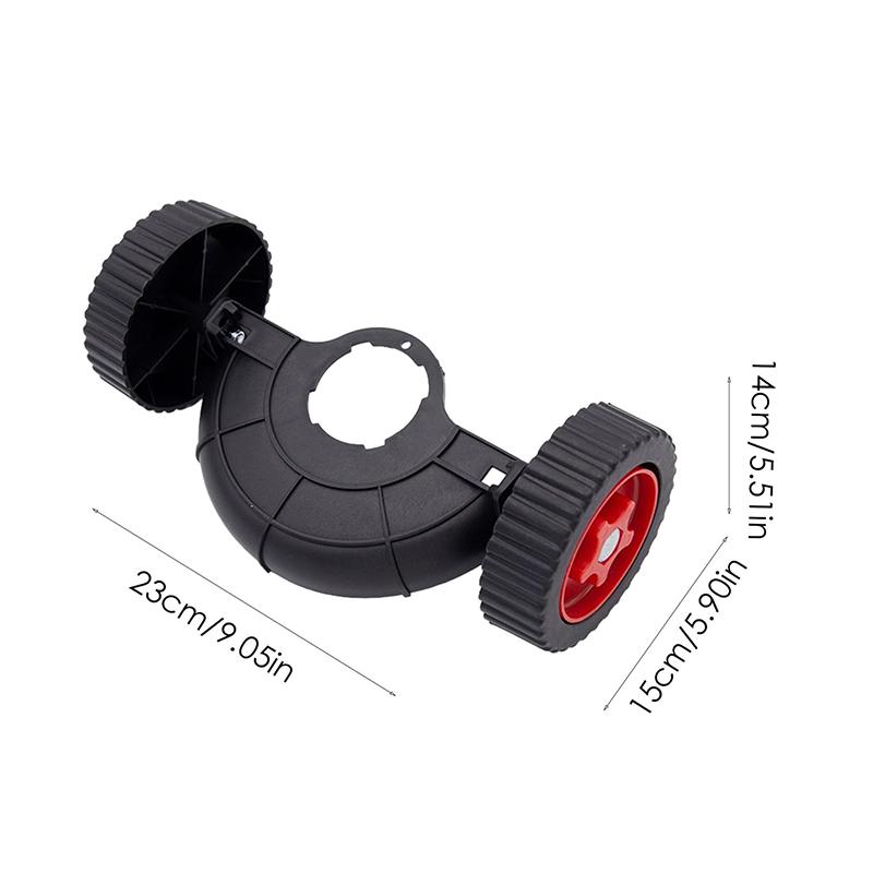 1PC Lawn Mower Replacement Wheel Assembly 1PCS Universal  Weed Trimmer Support Wheel Grass Trimmer Auxiliary Wheel Attachment