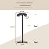 Aluminum Alloy Metal Headphone Stand: Creative E-sports Display Rack, No-Drill