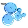 Pottery Centering Tool 5PCS Foot Ring Tool, Reusable ABS DIY Clay Molder, Trimming Guide Handmade Ceramic Base Alignment for Consistent Bowls And Cups