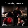 SKG Portable Lumbar & Back Massager with Heat Therapy CN Plug (adapter Included)