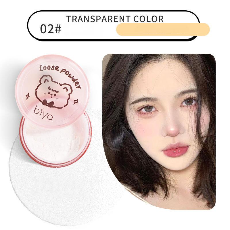 

Прозрачная рассыпчатая пудра для фиксации макияжа, водостойкий контроль жирности, невидимый осветляющий поры, дышащий консилер, восстанавливающая пудра для фиксации макияжа