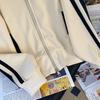 Women Suits Sets Cotton Large Size Pants Thickened Sweaters Coat Top Longs Pants Two-piece Oversize 2PC Suit