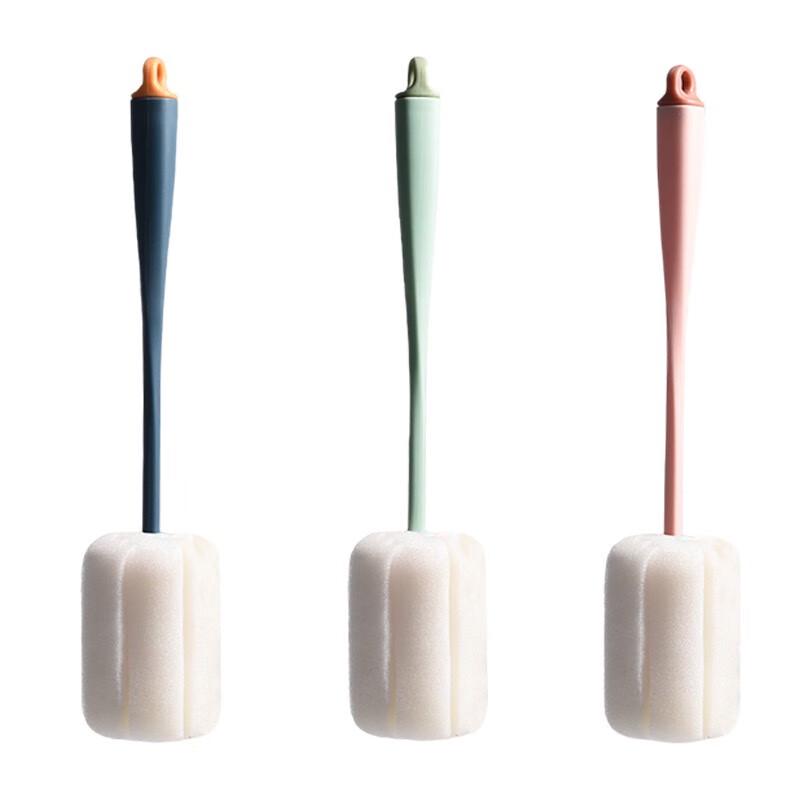 Long Handle Sponge Cup  Bottle Cleaning Brush