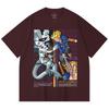 230 Gsm 100% Cotton Dragon Ball V50 Trunks Freeza Print Unisex Heavy Cotton T Shirt