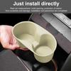 Caja de Almacenamiento con Soporte para Taza de Agua de Silicona para Mini Countryman U25 JCW 2024-2025 - Bandeja para Tazas Amortiguadora