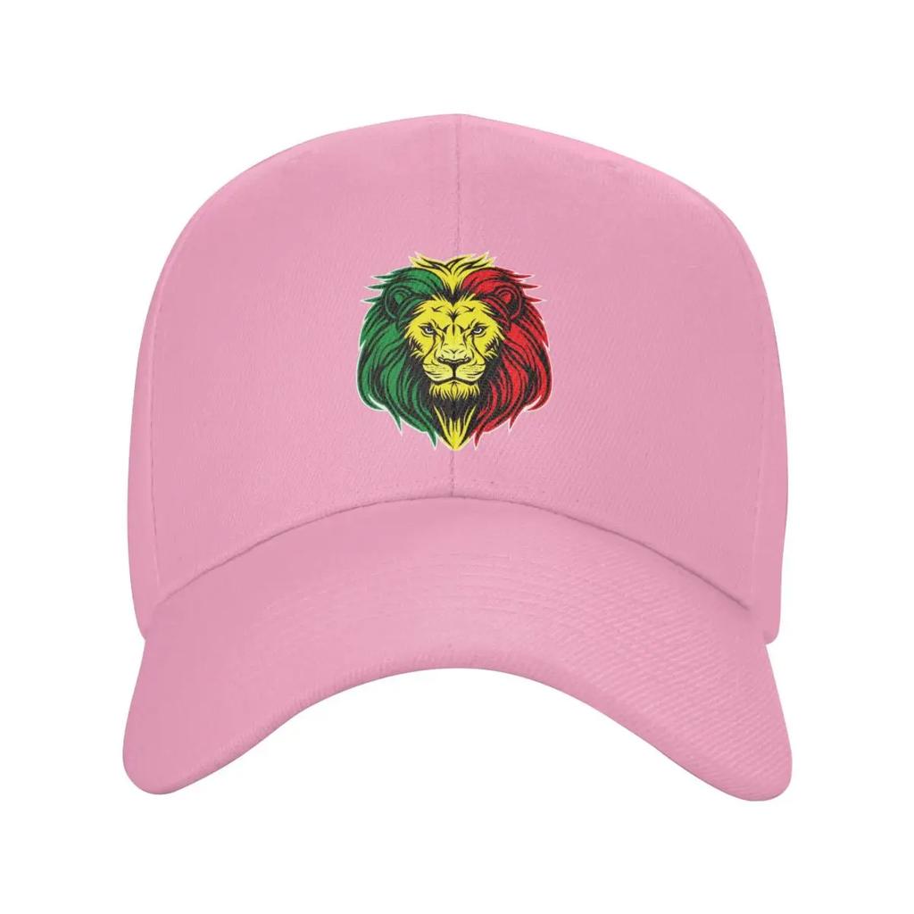 Berretto da Baseball Personalizzato Reggae Giamaicano Rasta Leone per Unisex Donna Regolabile Bandiera Giamaica Cappello Papà Orgoglioso Berretti Snapback da Esterno