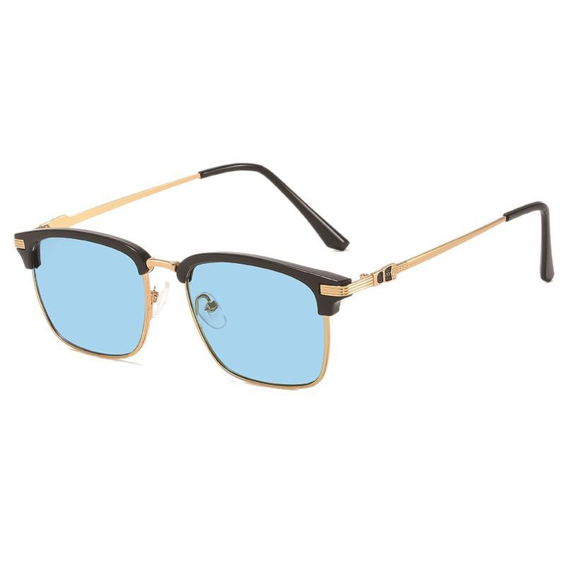 New European and American men's and women's retro sunglasses, square sunglasses men's glasses sunglasses