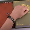 Wrist Band Magnetic Bracelet Male Black Stainless Steel Bracelet Men Hand Chain Wide Health Energy Germanium Bracelets for Men
