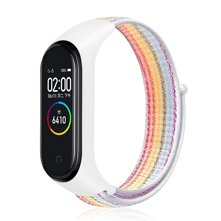 Smartwatch Nylon Gewebtes Uhrenarmband für Xiaomi Mi Band 3 / 4
