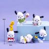 Sanrio Heartwarming Cake Figurine: Pochacco, Cinnamoroll, My Melody - Charming Big-Eared Dog Anime Collectible