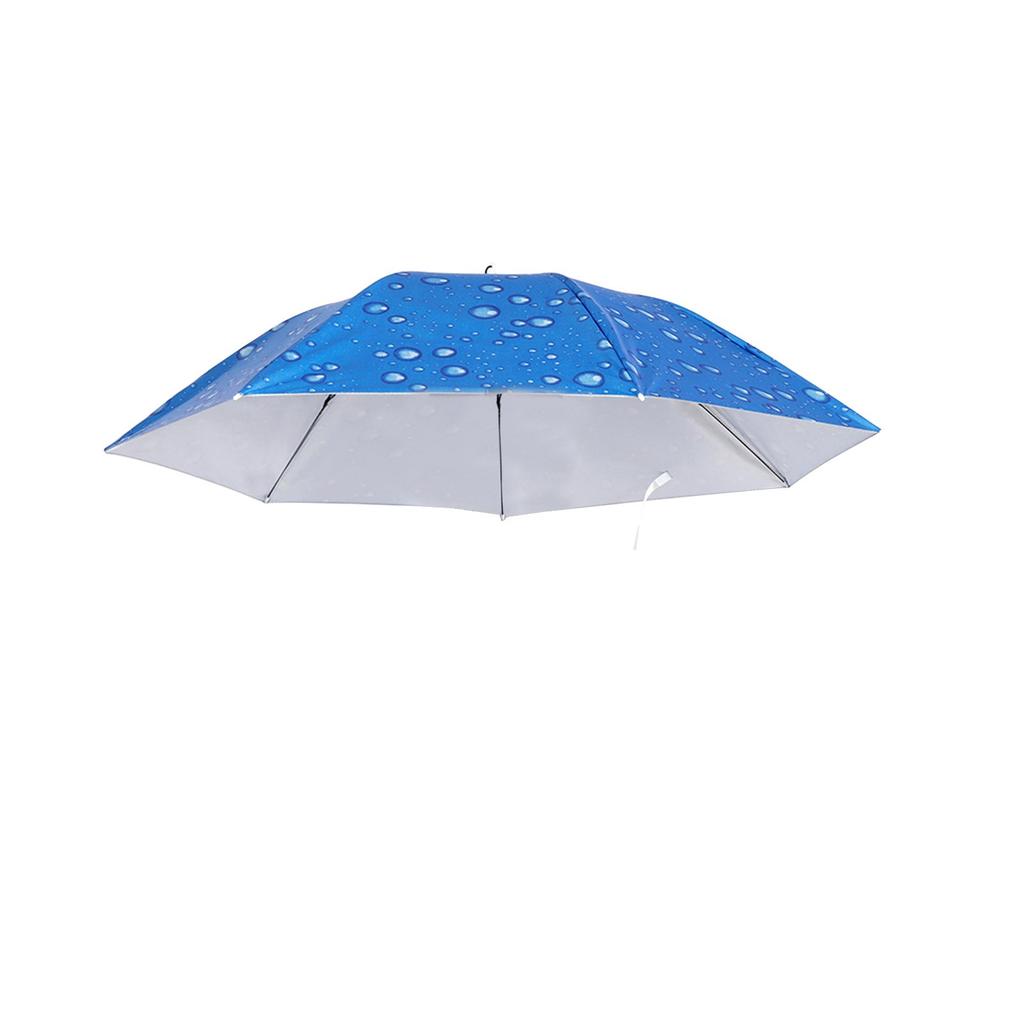 Threefold Umbrella Hat  Umbrella, Summer Rain And Outdoor Fishing Umbrella Hat Head-mounted Umbrella Hat