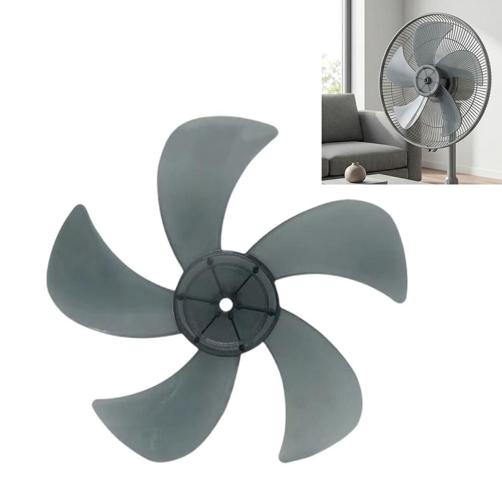 18Inch 5 Leaves Standing Pedestal Fan Blade Replacement Household Standing Pedestal Fan Blade Easy To Installation